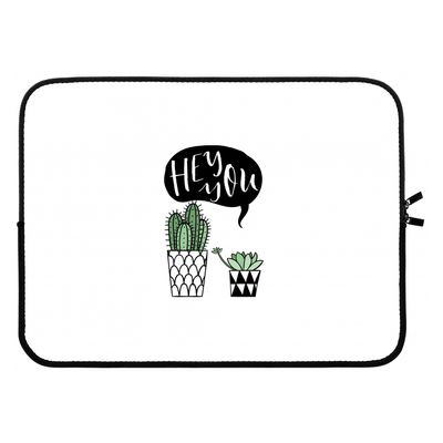 Hey you cactus: Laptop sleeve 15 inch