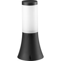 Staande Buitenlamp - Sokkellamp - Orkidera 1 - E27 Fitting - Rond - Zwart