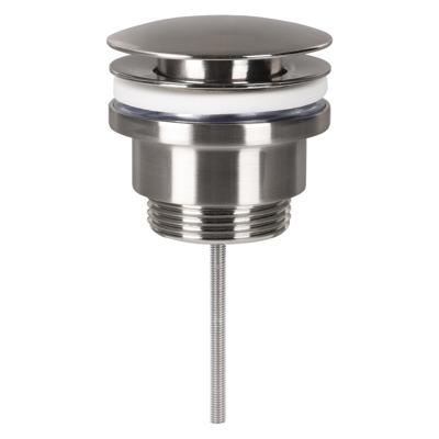 Differnz afvoerplug pop up | mat chroom | 63mm