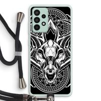 Oh Deer: Samsung Galaxy A52s 5G Transparant Hoesje met koord