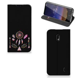 Nokia 2.2 Magnet Case Boho Dreamcatcher