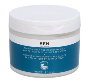 REN Atlantic Kelp & Magnesium Anti-Fatigue Exfol. Body Scrub 330ml Make-up verwijderaar en reiniger