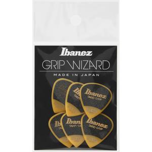 Ibanez PPA16XSGYE Grip Wizard Sand Grip plectrumset 6-pack extra heavy geel