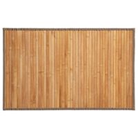 Bamboe badmat naturel - 80 x 50 cm