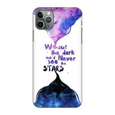 Stars quote: Volledig geprint iPhone 11 Pro Max Hoesje