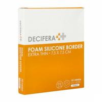 Decifera Foam Silicone Border Extra Thin 7,5x7,5cm