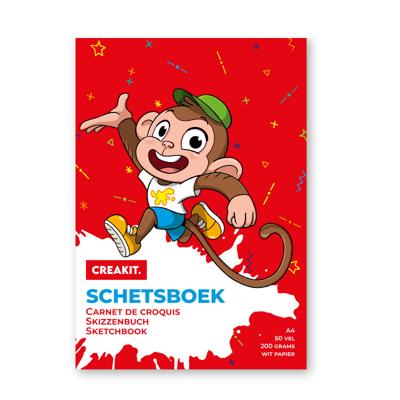 Creakit schetsboek A4 50 vellen