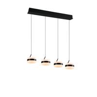 Trio Design hanglampDios zwart 4-lichts - 331410432