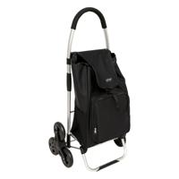 Boodschappentrolley Market - polyester - 52 x 40 x 100 cm - 36 liter - extra groot