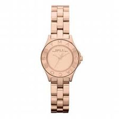 Horlogeband Marc by Marc Jacobs MBM3132 Staal Rosé 12mm