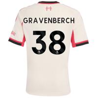 adidas Liverpool Gravenberch 38 Uitshirt 2025-2026 Kids