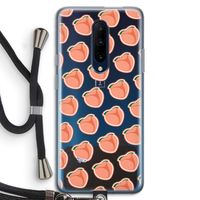 Just peachy: OnePlus 7 Pro Transparant Hoesje met koord