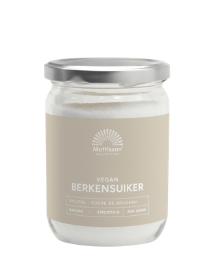 Mattisson Berkensuiker Xylitol (400 gram)