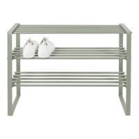 Spinder Design Rex SR2 70cm dubbel schoenenrek - dusty green Spinder Design Rex SR2 70cm dubbel schoenenrek - dusty green