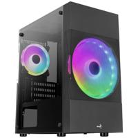 AeroCool Atomic Lite Mini-tower PC-behuizing Zwart