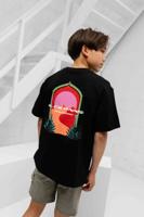 Black Bananas Passage T-Shirt Kids Zwart - Maat 140 - Kleur: Zwart | Soccerfanshop