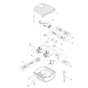 Oase ProMax Afstandsbediening - Draadloze Vijverbediening, Eenvoudige Installatie, Groot Bereik