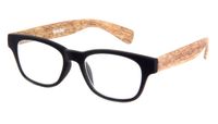 Leesbril Ofar LE0166A hout zwart +1.00