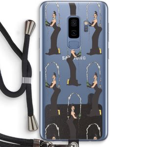 Pop Some Kim: Samsung Galaxy S9 Plus Transparant Hoesje met koord