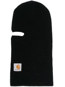 Carhartt WIP cagoule en maille à patch logo - Noir