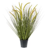 Kunstplant groen gras sprieten 70 cm - thumbnail