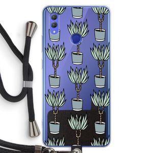 Boompje: Honor Note 10 Transparant Hoesje met koord