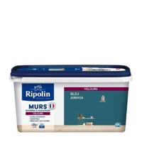 RIPOLIN Fluweelkleurige verf voor muren, radiatorhoutwerk - Ainhoa Blue
