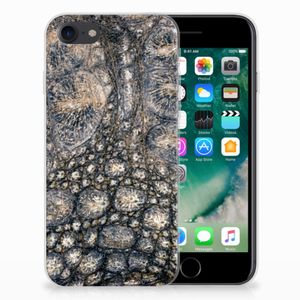 iPhone SE 2022 | SE 2020 | 8 | 7 TPU Hoesje Krokodillenprint