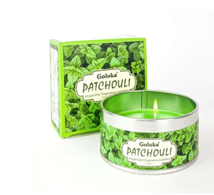 Goloka Geurkaars in blik - Patchouli