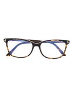 TOM FORD Eyewear lunettes de vue à monture carrée - Marron - thumbnail