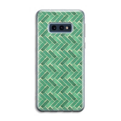 Moroccan tiles 2: Samsung Galaxy S10e Transparant Hoesje