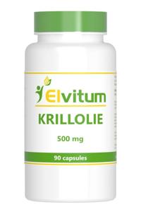 Elvitaal/elvitum Krill olie 500mg