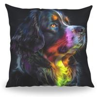 Kussen - Huisdier Portret - Berner Sennen 1 Color - Pillow Buddies