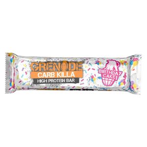 High protein bar birthday cake