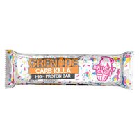 High protein bar birthday cake