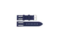 Horlogeband Guess W0366G2 / W0324L1 Silicoon Blauw 24mm