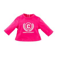 Corolle fuchsia t-shirt voor poppen, 36cm