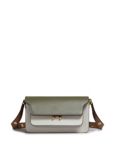 Marni sac porté épaule Trunk à design colour block - Vert