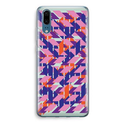Skew Blush 3: Huawei P20 Transparant Hoesje