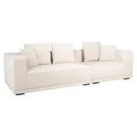 Sofa Lusso 3-zits beige chenille