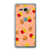 Chicken 'n Fries: Sony Xperia XZ2 Compact Transparant Hoesje