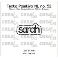 Crealies • texto positivo snijmal sarah