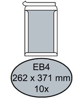 Envelop Quantore bordrug EB4 262x371mm zelfkl. wit 10stuks - thumbnail