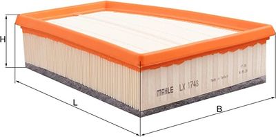 Luchtfilter LX1748
