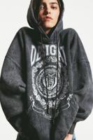 Sweatshirt met borduursels egonlab - BLACK - L/XL