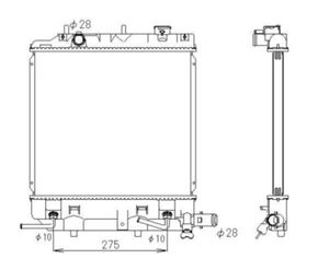 Nrf Radiateur 53434