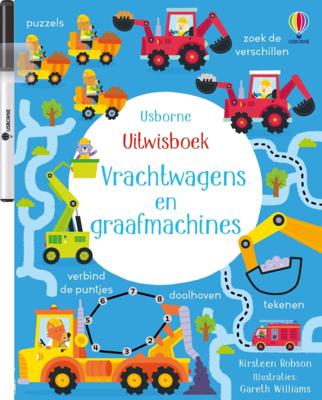 Vrachtwagens en graafmachines (Paperback)