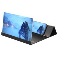 12.0 inch vergrootglas met opvouwbare houder voor alle type smartphones, grootte: 260 * 190 * 8 mm