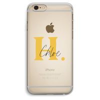 Amber Script: iPhone 6 Plus / 6S Plus Transparant Hoesje