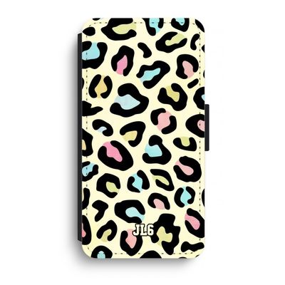 Leopard pattern: iPhone XR Flip Hoesje